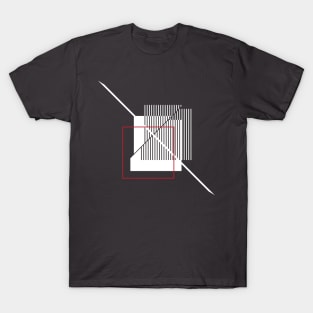 Minimal geometric illustration T-Shirt